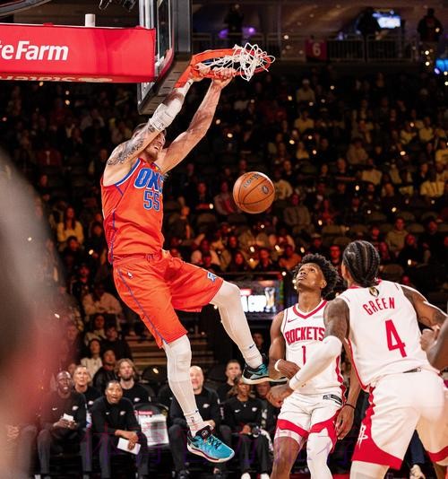 雷霆客场大胜火箭